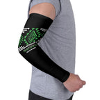 Aotearoa Atua Papatuanuku Personalised Arm Sleeves Maori Earth Mother Taniko Motifs