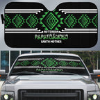 Aotearoa Atua Papatuanuku Auto Sun Shade Maori Earth Mother Taniko Motifs