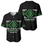 Aotearoa Atua Papatuanuku Personalised Baseball Jersey Maori Earth Mother Taniko Motifs
