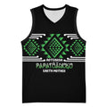 Aotearoa Atua Papatuanuku Personalised Basketball Jersey Maori Earth Mother Taniko Motifs