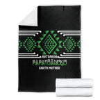 Aotearoa Atua Papatuanuku Blanket Maori Earth Mother Taniko Motifs