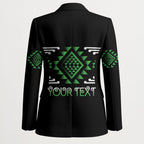 Aotearoa Atua Papatuanuku Personalised Blazer Maori Earth Mother Taniko Motifs