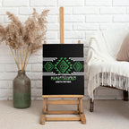 Aotearoa Atua Papatuanuku Canvas Wall Art Maori Earth Mother Taniko Motifs