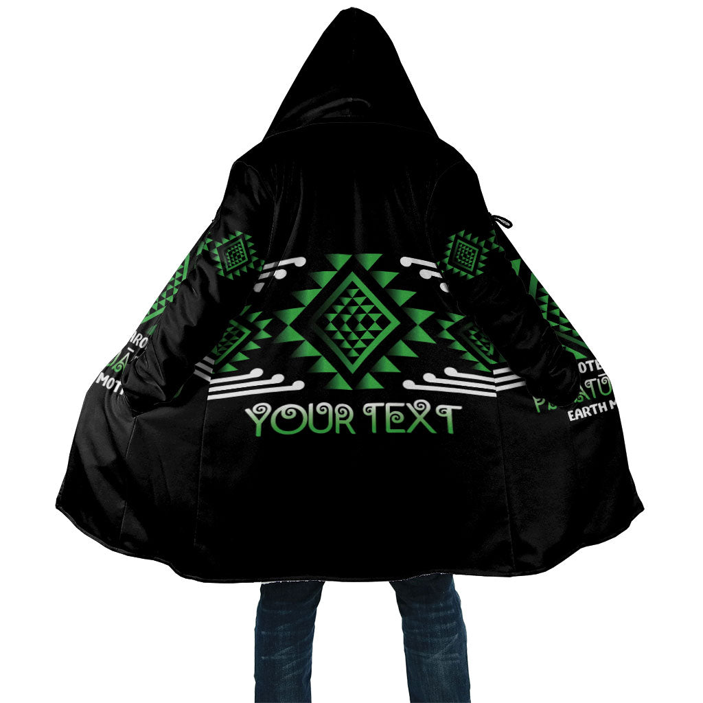 Aotearoa Atua Papatuanuku Personalised Cloak Maori Earth Mother Taniko Motifs