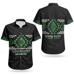 Aotearoa Atua Papatuanuku Personalised Couples Matching Puletasi and Hawaiian Shirt Maori Earth Mother Taniko Motifs