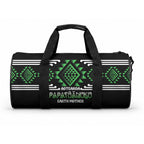 Aotearoa Atua Papatuanuku Duffle Bag Maori Earth Mother Taniko Motifs