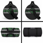 Aotearoa Atua Papatuanuku Duffle Bag Maori Earth Mother Taniko Motifs