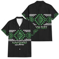 Aotearoa Atua Papatuanuku Personalised Family Matching Mermaid Dress and Hawaiian Shirt Maori Earth Mother Taniko Motifs