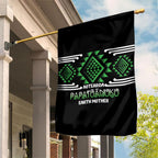 Aotearoa Atua Papatuanuku Garden Flag Maori Earth Mother Taniko Motifs