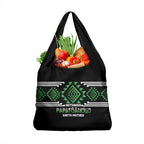 Aotearoa Atua Papatuanuku Grocery Bag Maori Earth Mother Taniko Motifs