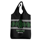 Aotearoa Atua Papatuanuku Grocery Bag Maori Earth Mother Taniko Motifs