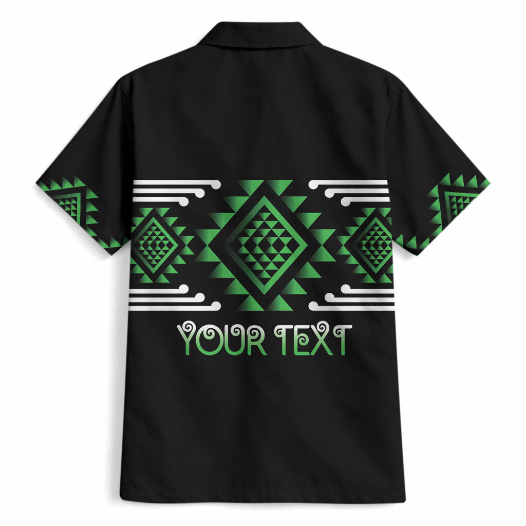 Aotearoa Atua Papatuanuku Personalised Hawaiian Shirt Maori Earth Mother Taniko Motifs