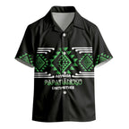 Aotearoa Atua Papatuanuku Personalised Kid Hawaiian Shirt Maori Earth Mother Taniko Motifs
