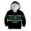 Aotearoa Atua Papatuanuku Personalised Kid Hoodie Maori Earth Mother Taniko Motifs