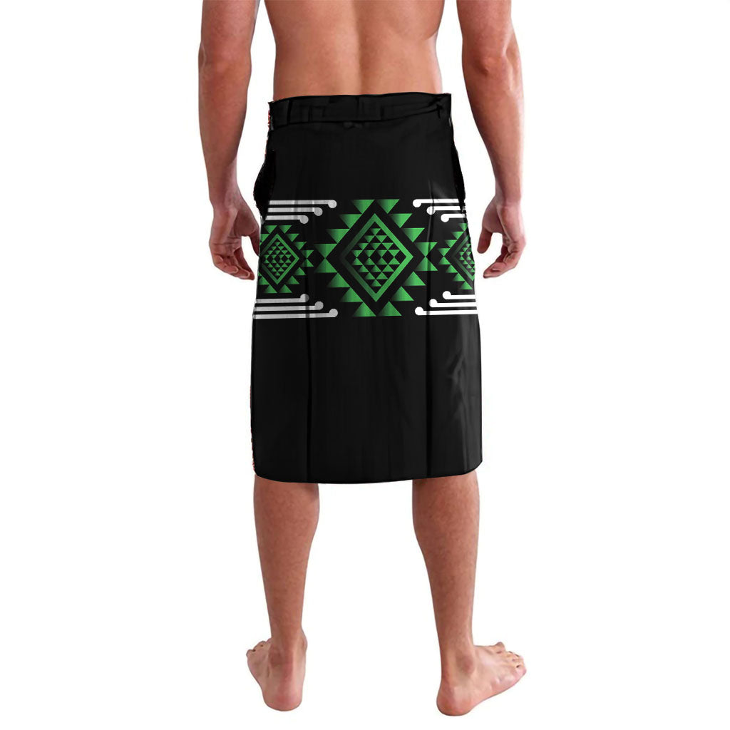 Aotearoa Atua Papatuanuku Personalised Lavalava Maori Earth Mother Taniko Motifs