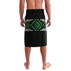 Aotearoa Atua Papatuanuku Personalised Lavalava Maori Earth Mother Taniko Motifs