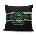 Aotearoa Atua Papatuanuku Pillow Cover Maori Earth Mother Taniko Motifs