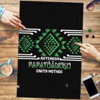 Aotearoa Atua Papatuanuku Puzzle Maori Earth Mother Taniko Motifs