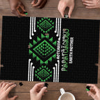 Aotearoa Atua Papatuanuku Puzzle Maori Earth Mother Taniko Motifs