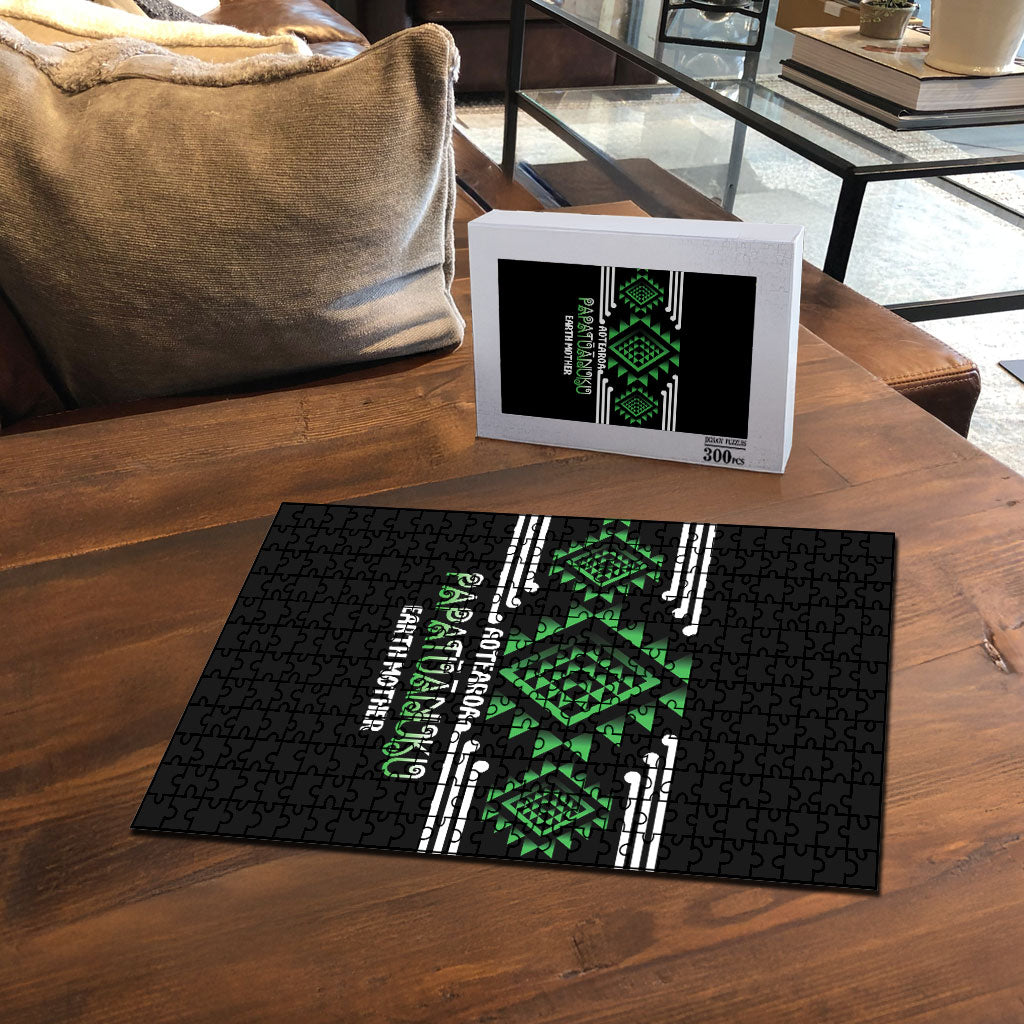 Aotearoa Atua Papatuanuku Puzzle Maori Earth Mother Taniko Motifs
