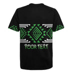 Aotearoa Atua Papatuanuku Personalised Rugby Jersey Maori Earth Mother Taniko Motifs