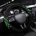 Aotearoa Atua Papatuanuku Steering Wheel Cover Maori Earth Mother Taniko Motifs