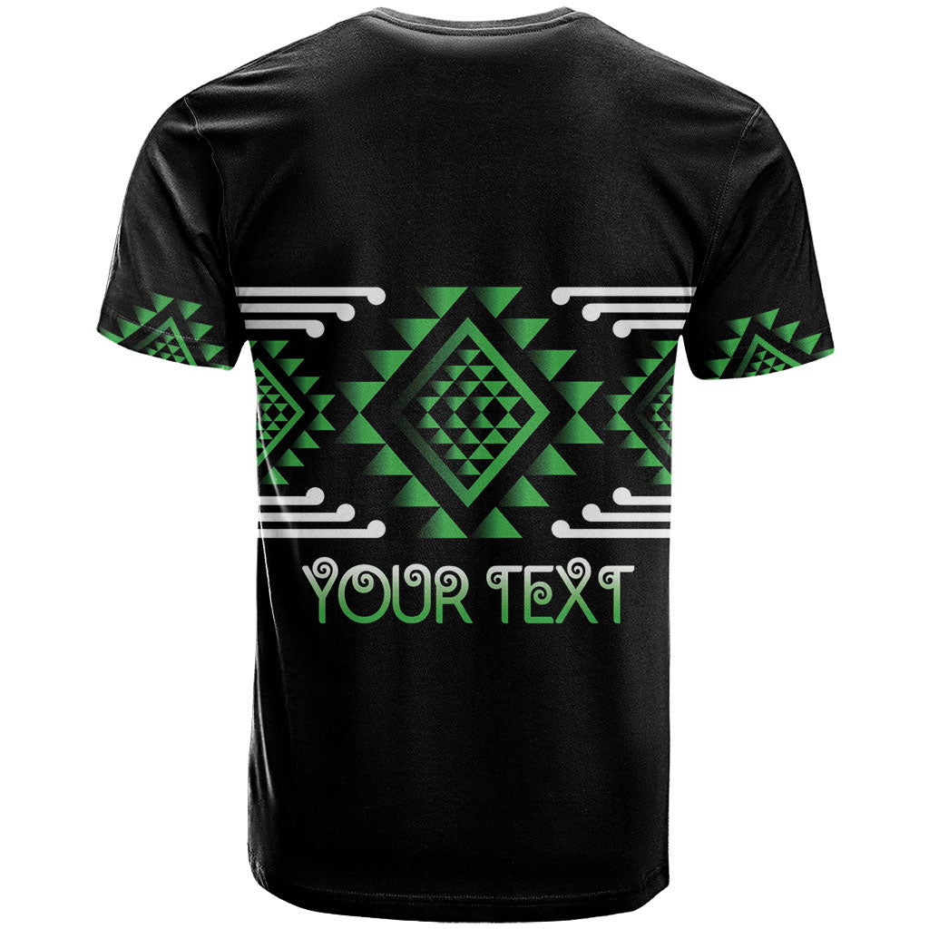 Aotearoa Atua Papatuanuku Personalised T Shirt Maori Earth Mother Taniko Motifs