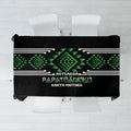Aotearoa Atua Papatuanuku Tablecloth Maori Earth Mother Taniko Motifs