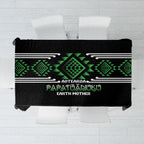 Aotearoa Atua Papatuanuku Tablecloth Maori Earth Mother Taniko Motifs