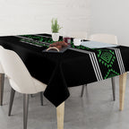 Aotearoa Atua Papatuanuku Tablecloth Maori Earth Mother Taniko Motifs