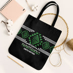 Aotearoa Atua Papatuanuku Tote Bag Maori Earth Mother Taniko Motifs