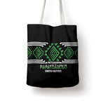 Aotearoa Atua Papatuanuku Tote Bag Maori Earth Mother Taniko Motifs