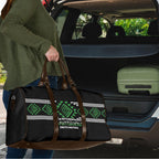 Aotearoa Atua Papatuanuku Travel Bag Maori Earth Mother Taniko Motifs