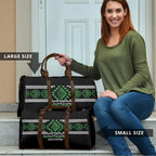 Aotearoa Atua Papatuanuku Travel Bag Maori Earth Mother Taniko Motifs