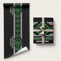 Aotearoa Atua Papatuanuku Wrapping Paper Maori Earth Mother Taniko Motifs