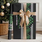 Aotearoa Atua Papatuanuku Wrapping Paper Maori Earth Mother Taniko Motifs