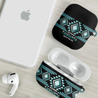 Aotearoa Atua Tangaroa AirPods Case Maori God Of The Sea Taniko Motifs
