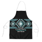 Aotearoa Atua Tangaroa Apron Maori God Of The Sea Taniko Motifs