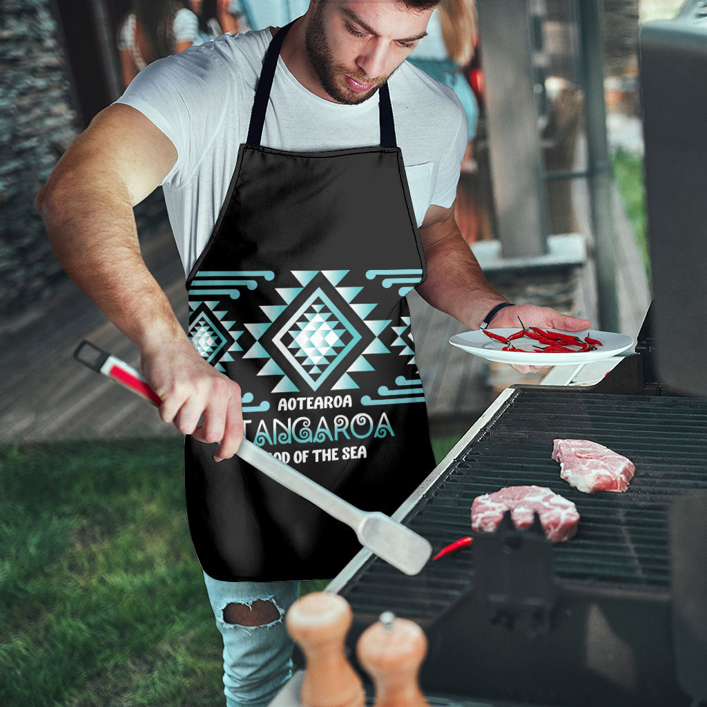 Aotearoa Atua Tangaroa Apron Maori God Of The Sea Taniko Motifs