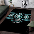 Aotearoa Atua Tangaroa Area Rug Maori God Of The Sea Taniko Motifs