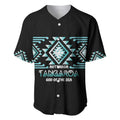 Aotearoa Atua Tangaroa Personalised Baseball Jersey Maori God Of The Sea Taniko Motifs