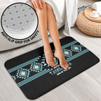 Aotearoa Atua Tangaroa Bathroom Set Maori God Of The Sea Taniko Motifs