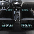 Aotearoa Atua Tangaroa Personalised Car Mats Maori God Of The Sea Taniko Motifs
