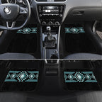Aotearoa Atua Tangaroa Personalised Car Mats Maori God Of The Sea Taniko Motifs