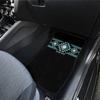 Aotearoa Atua Tangaroa Personalised Car Mats Maori God Of The Sea Taniko Motifs