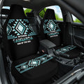 Aotearoa Atua Tangaroa Car Seat Cover Maori God Of The Sea Taniko Motifs