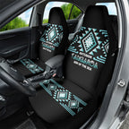 Aotearoa Atua Tangaroa Car Seat Cover Maori God Of The Sea Taniko Motifs