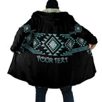 Aotearoa Atua Tangaroa Personalised Cloak Maori God Of The Sea Taniko Motifs