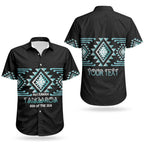 Aotearoa Atua Tangaroa Personalised Couples Matching Puletasi and Hawaiian Shirt Maori God Of The Sea Taniko Motifs