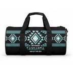 Aotearoa Atua Tangaroa Duffle Bag Maori God Of The Sea Taniko Motifs